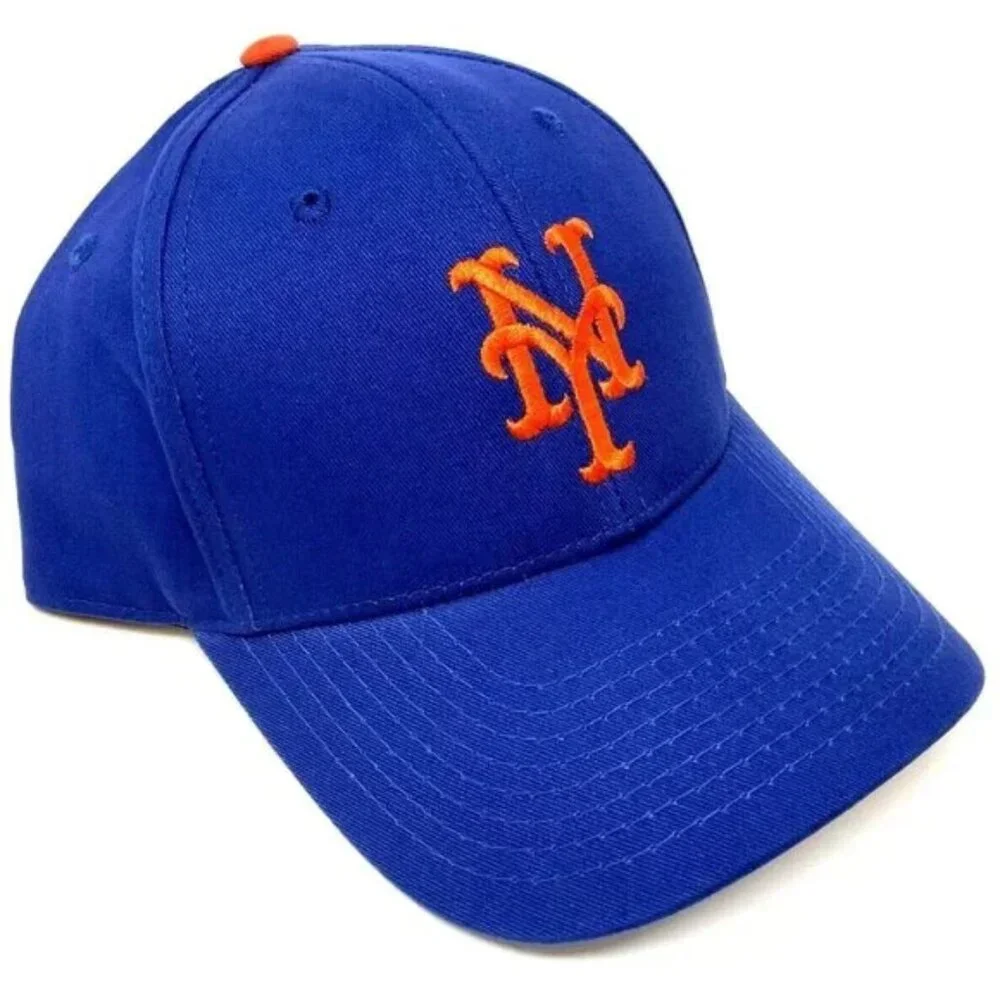 MLB 𝖦𝖤𝖭𝖴𝖨𝖭𝖤 𝖬𝖤𝖱𝖢𝖧𝖠𝖭𝖣𝖨𝖲𝖤 𝙽𝚈 Mets Baseball Cap